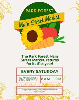 Main Street Market flyer